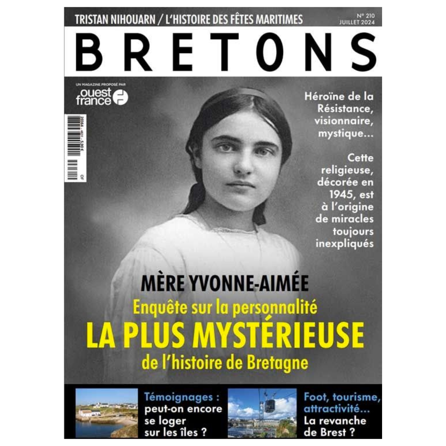 Bretons N°210 - Mère Yvonne-Aimée, Enquête sur la personnalité la plus mystérieuse de l&