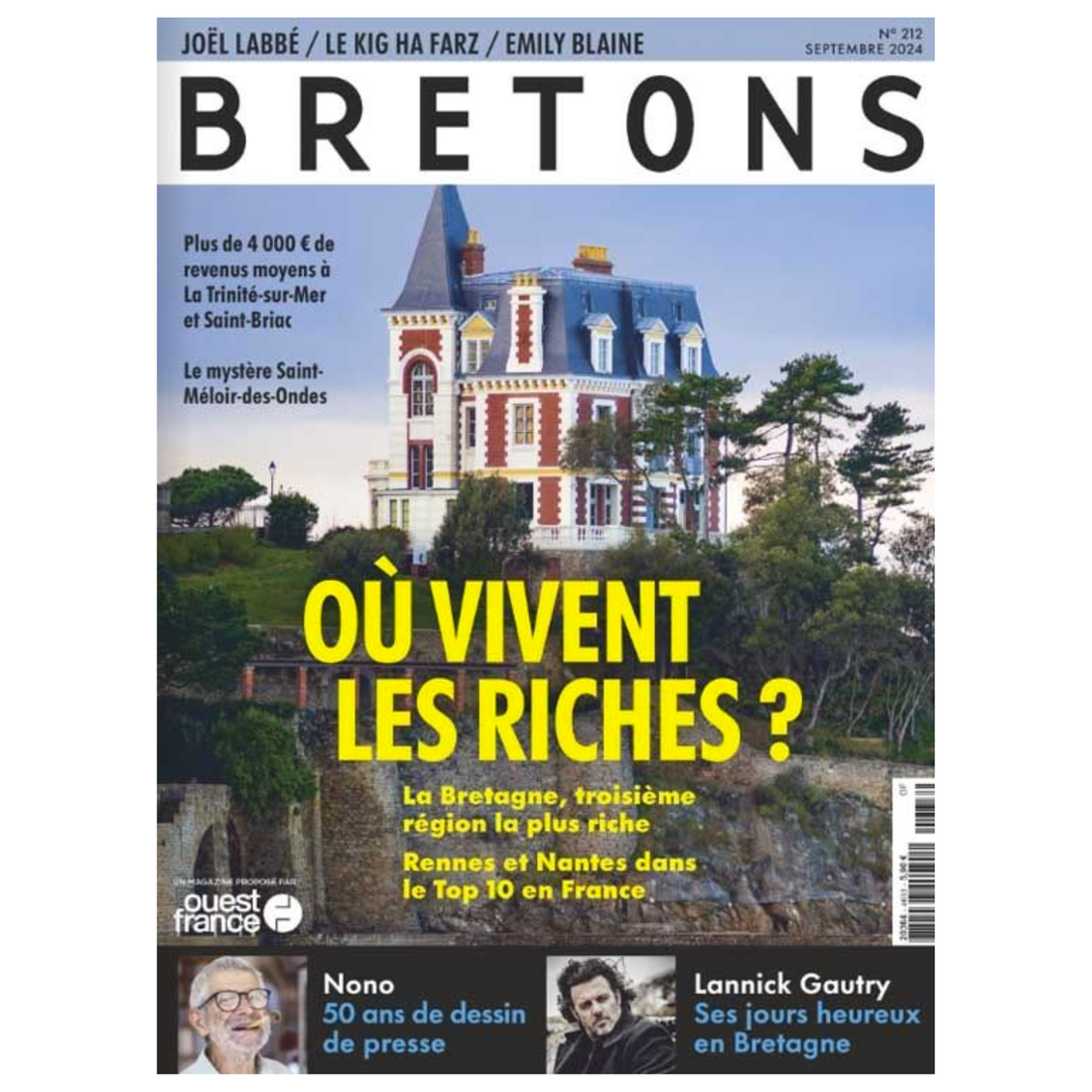 Bretons N°212 - Où vivent les riches ? - Sept 2024