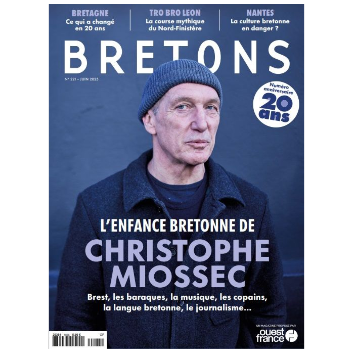 Bretons N°221 - Génération Miossec - L&