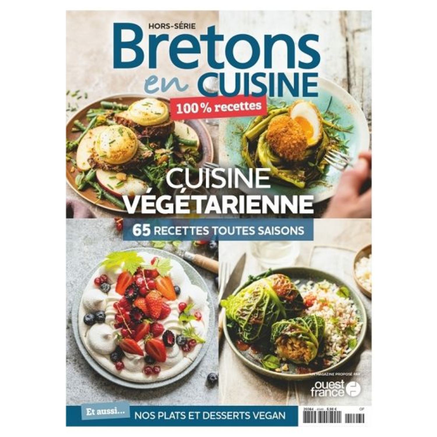 Bretons en Cuisine Hors-série N°23 - Cuisine végétarienne - Juin 2023