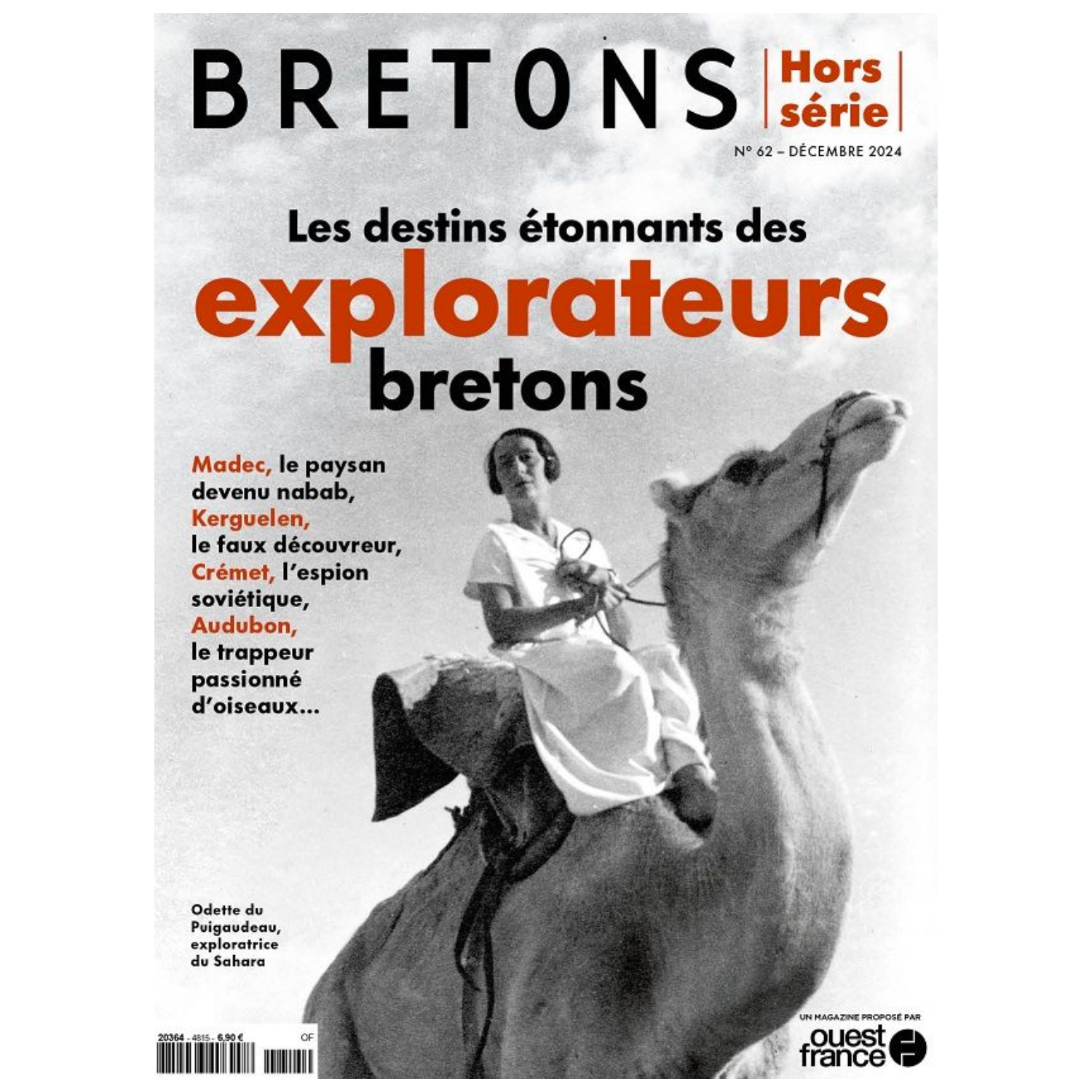 Bretons Hors-série N°62 - Les destins étonnants des explorateurs bretons - Décembre 2024