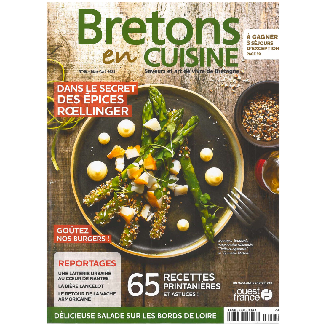 Bretons en Cuisine N°46 - Dans le secret des épices Roellinger - Mars/Avril 2023