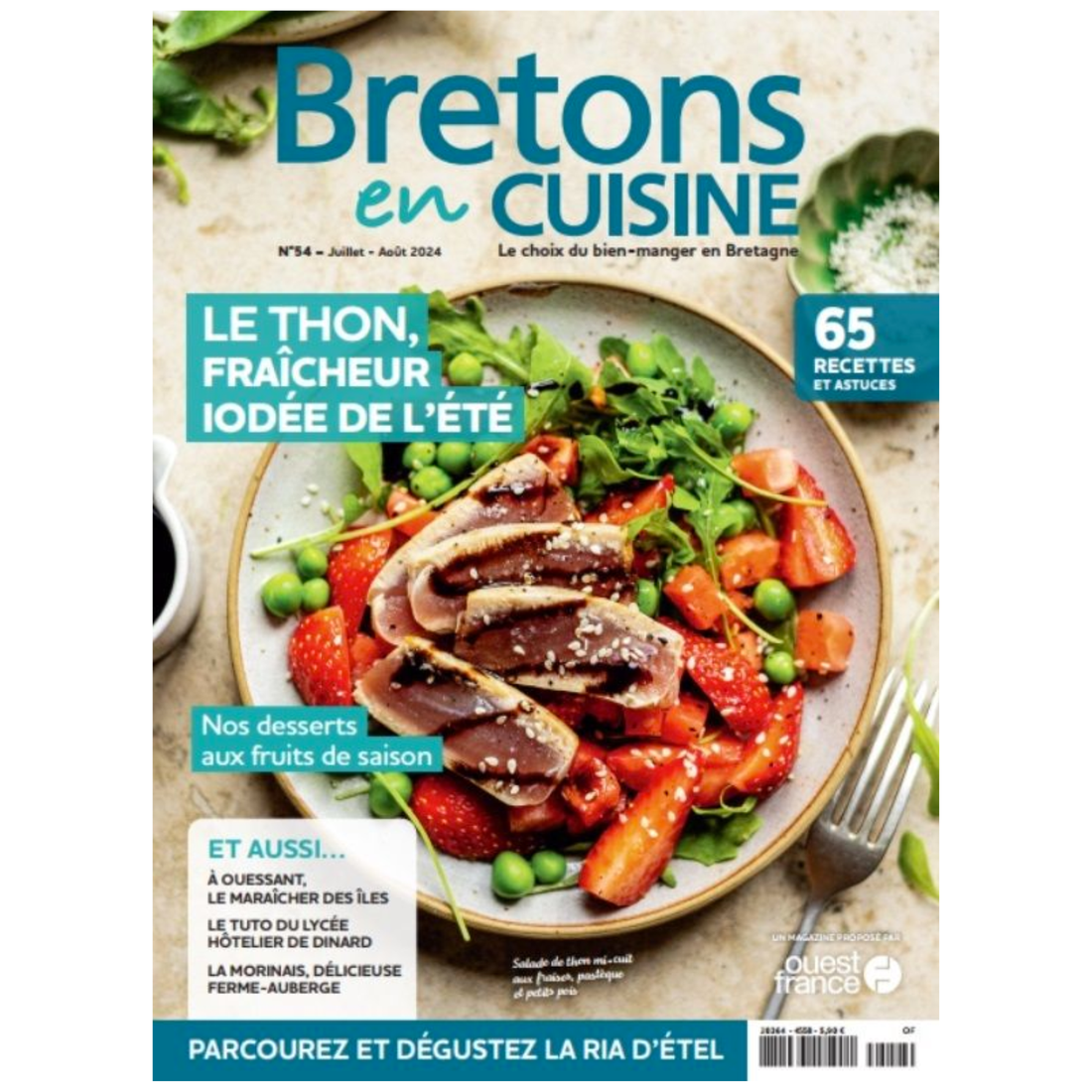 Bretons en Cuisine N°54 - Le thon, fraîcheur iodée de l&