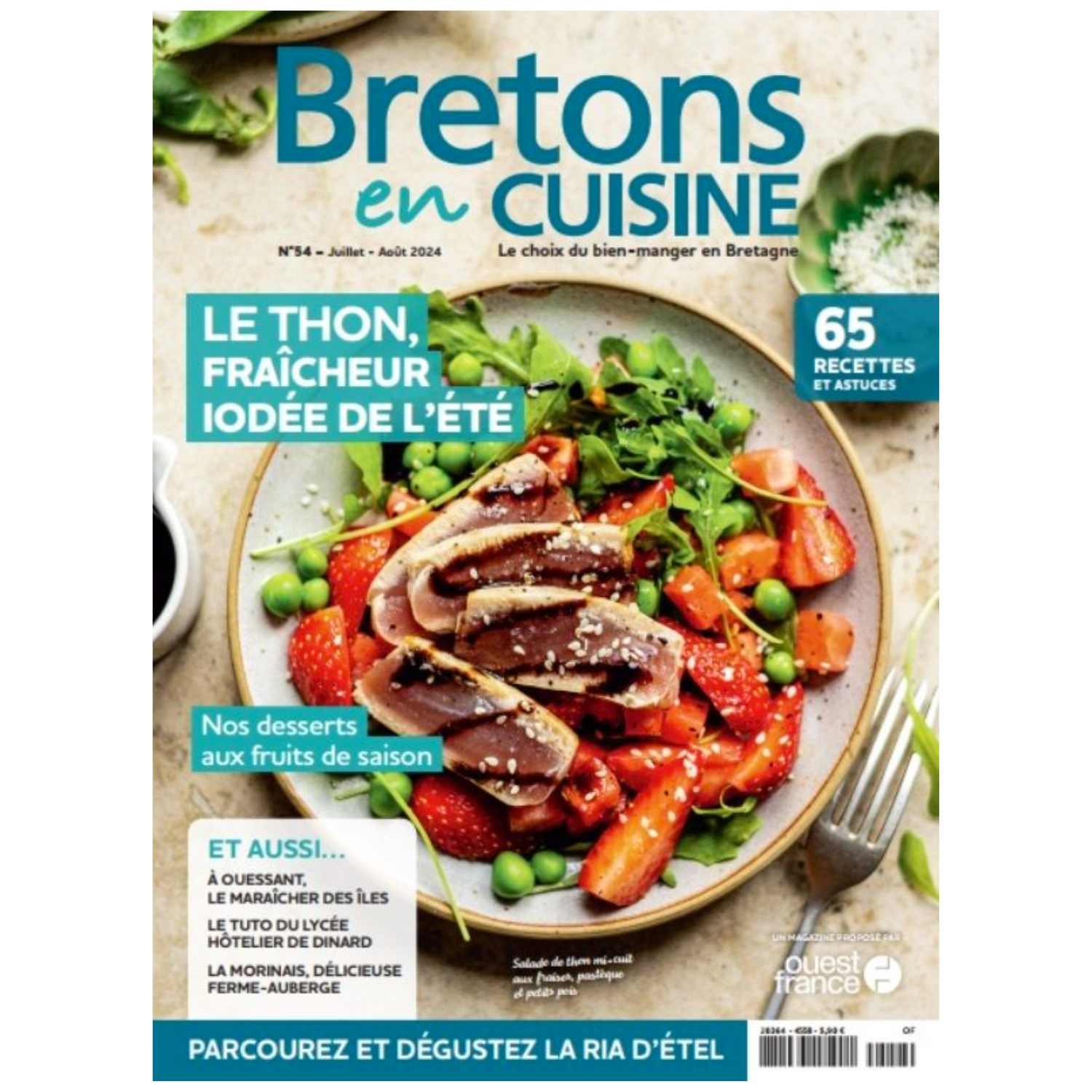 Bretons en Cuisine N°54 - Le thon, fraîcheur iodée de l&