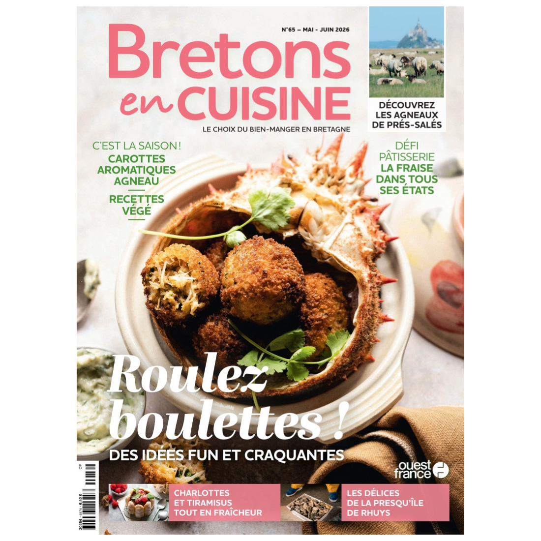 Bretons en Cuisine N°65 - Roulez boulettes - Mai/Juin 2026